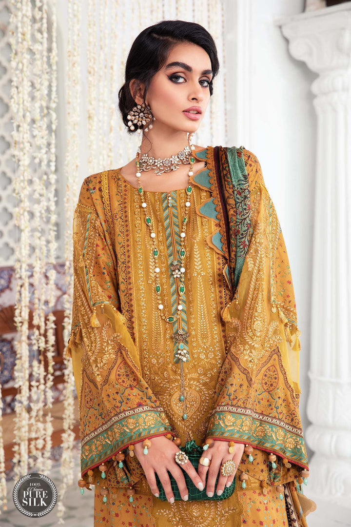 Maria B- Lawn 3 piece Unstitched Suit- D9