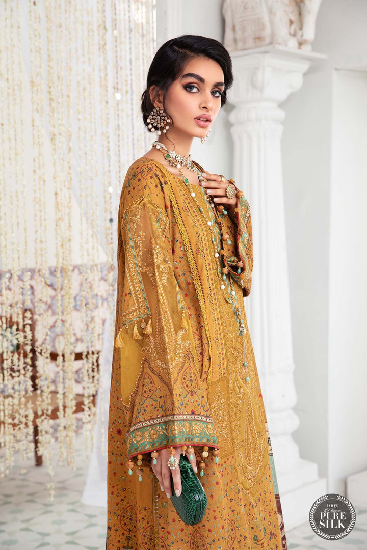 Maria B- Lawn 3 piece Unstitched Suit- D9