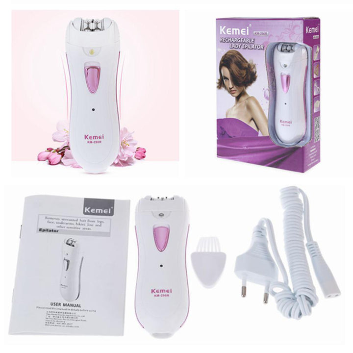 Kemei- KM-290R Rechargeable Lady Epilator