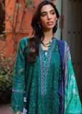 Kesh By Farah Talib Aziz - Embroidered Lawn Suits Unstitched 3 Piece FTA23K FTA-05 Atlas Emerald - Luxury Collection