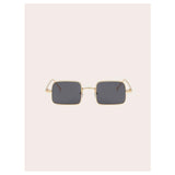 Shein- Men Metal Frame Square Sunglasses