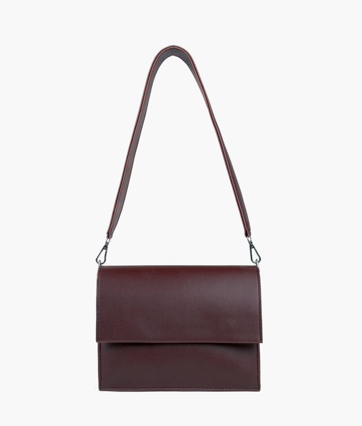 RTW - Burgundy mini cross-body bag