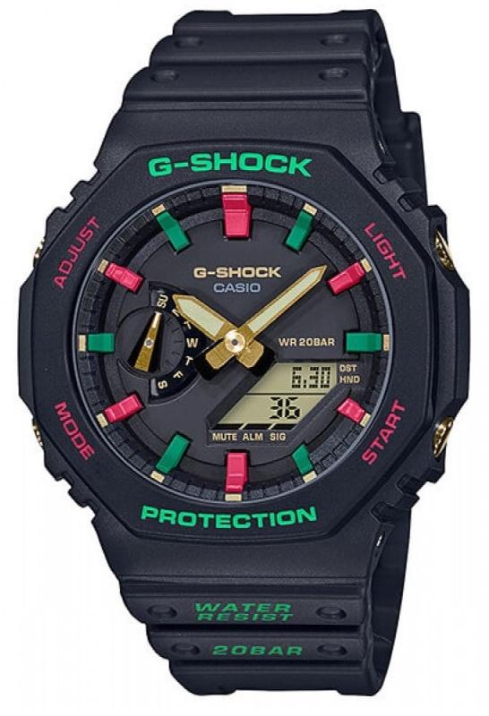 Casio G-Shock Mens Watch GA-2100TH-1ADR