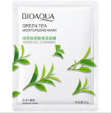 BIOAQUA - Green Tea Moisturizing Face Sheet Mask