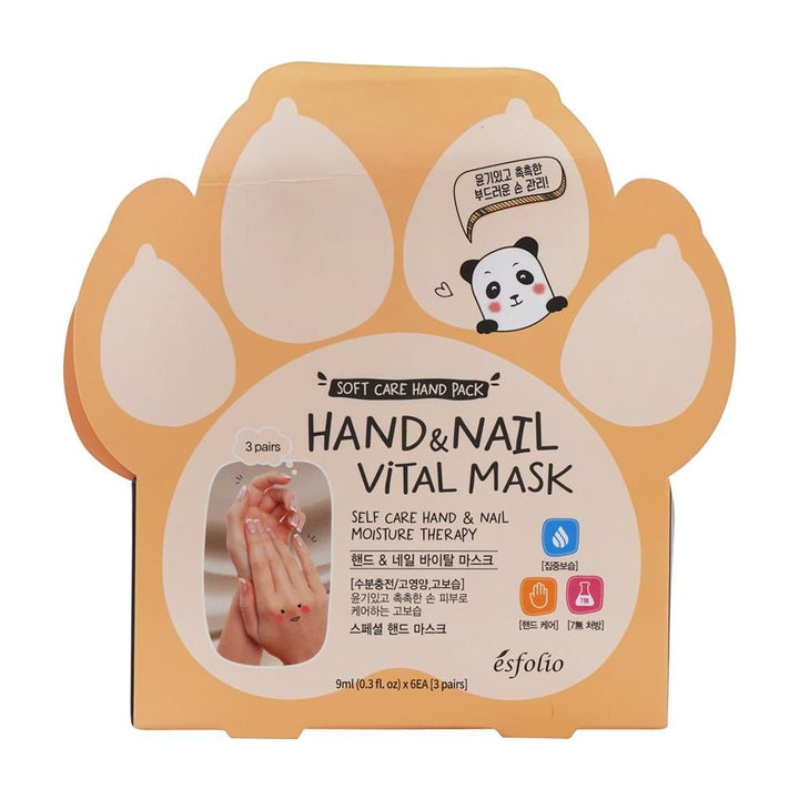 Esfolio- Hand & Nail Vital Mask 9ml 3 pairs