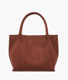 RTW - Horse brown suede tote bag