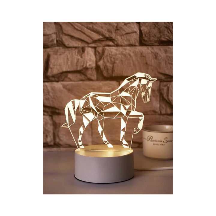 Shein- Night Lamp With Horse Pattern and Three Colors by Bagallery Deals priced at #price# | Bagallery Deals