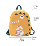 Shein- Children's Cartoon Dinosaur Pattern Backpack
