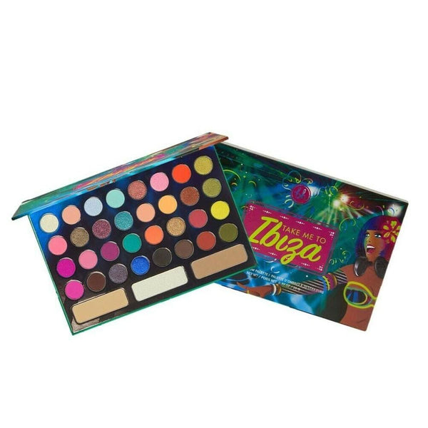 Bh Cosmetics- Take me to Ibiza 35 Colour Eyeshadow Palette 28g