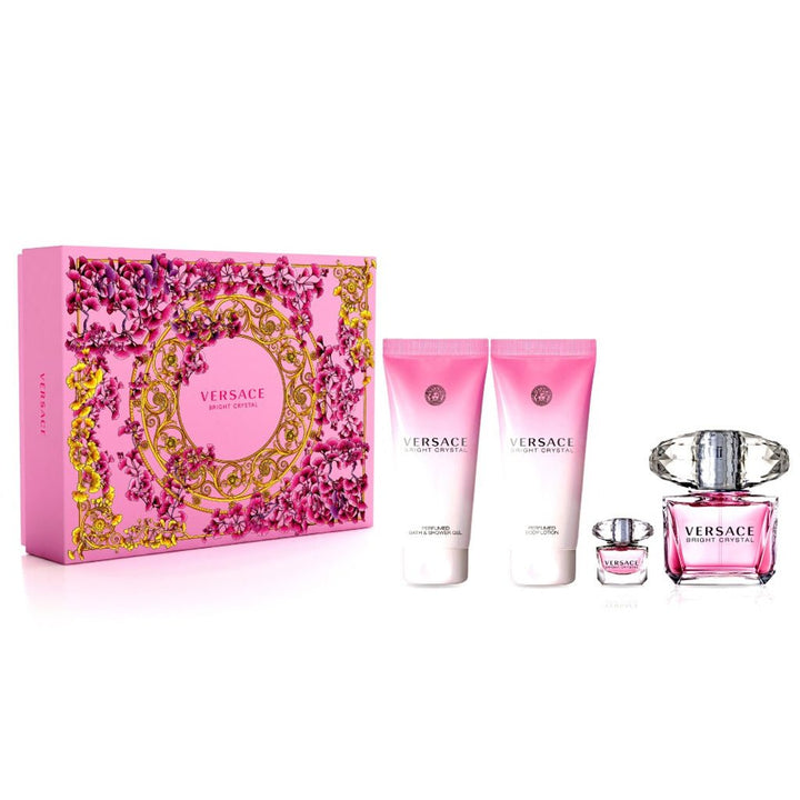 Versace Bright Crystal 4Pc Set