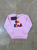 kids creation Pink warm fleece sweatshirt for Kids