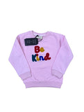 kids creation Pink warm fleece sweatshirt for Kids