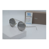 Stylex Eyewear- Janan -Silver Reflective with Silver Frame