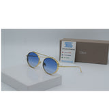 Stylex Eyewear- Janan - Blue With Golden Frame