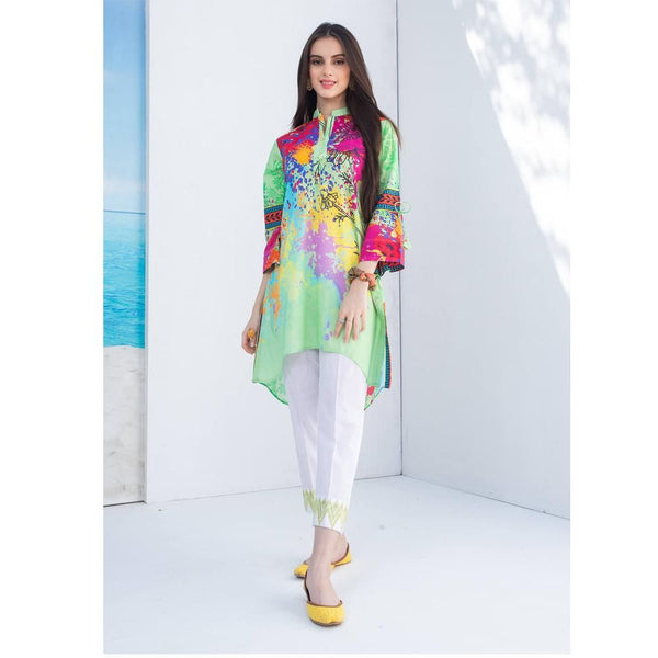 Keshia- Stitched Printed Kurta