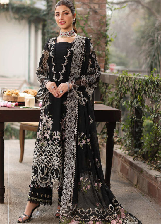 Kahf Festive Luxury Embroidered Lawn 3 Piece Unstitched Suit K24FLL-06 NOOR