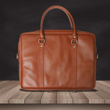 Hope Care- Royal Tan Leather Bag