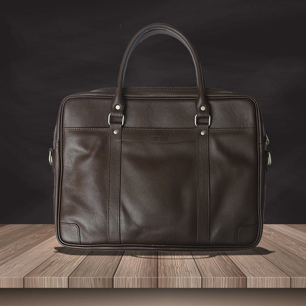 Hope Care- Premium Brown Leather Bag