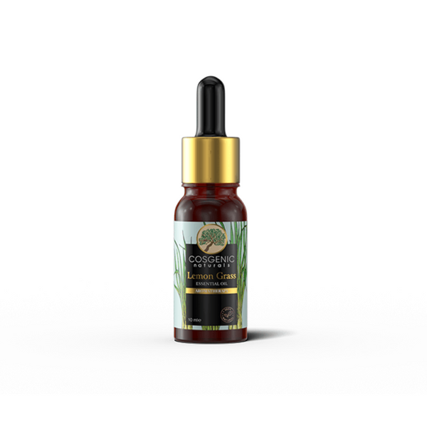 Cosgenic Naturals Lemongrass Essential Oil 10ml