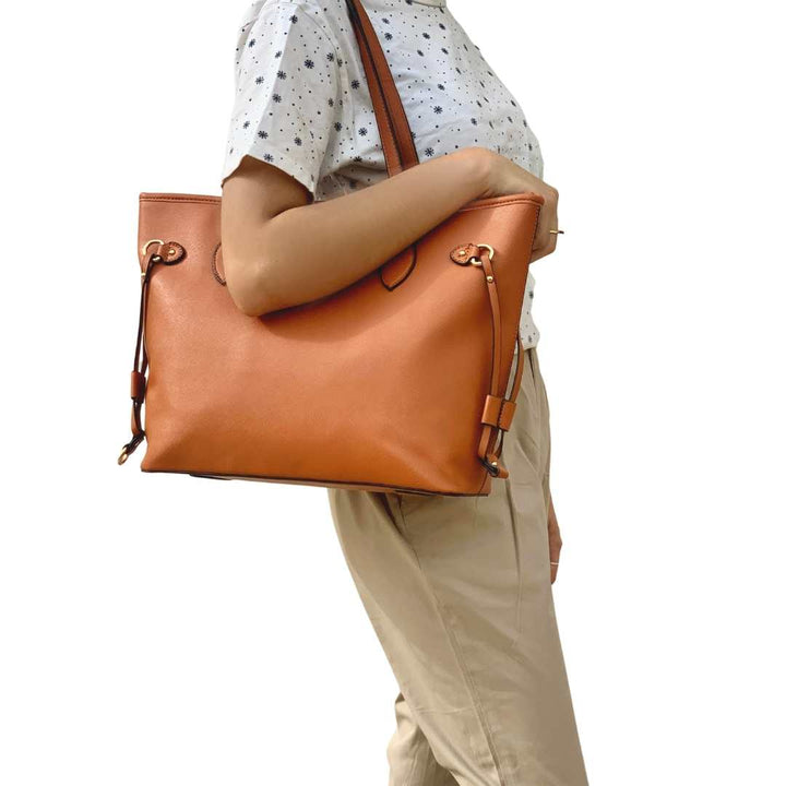 Bala Rosh Timber Brown  (Signature Tote)