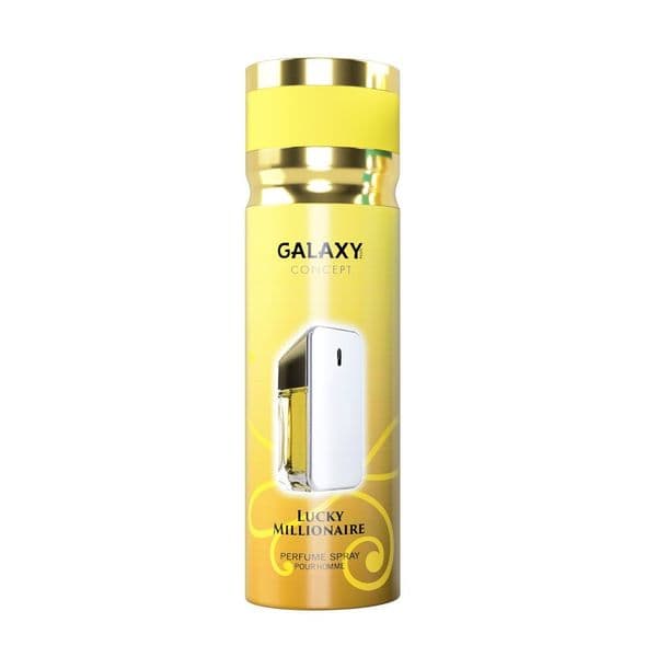 Galaxy Concept Lucky Millionaire Deo Spray 200Ml