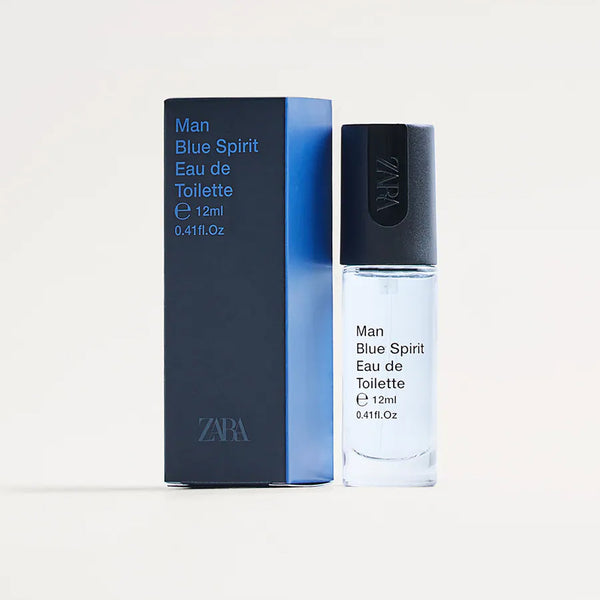 Zara- Man Blue Spirit Edt 12 Ml (0.41 Fl. Oz).