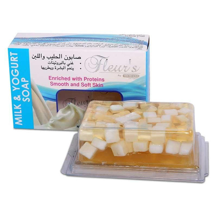 HEMANI HERBAL - Fleur's Milk & Yoghurt Soap 100gm