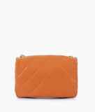 RTW - Mustard quilted mini bag with chain