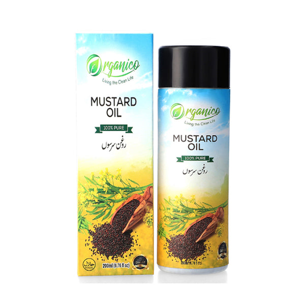 Organico- Mustard Oil 200ml - FOC