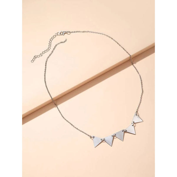 Shein- Geometric Decor Necklace