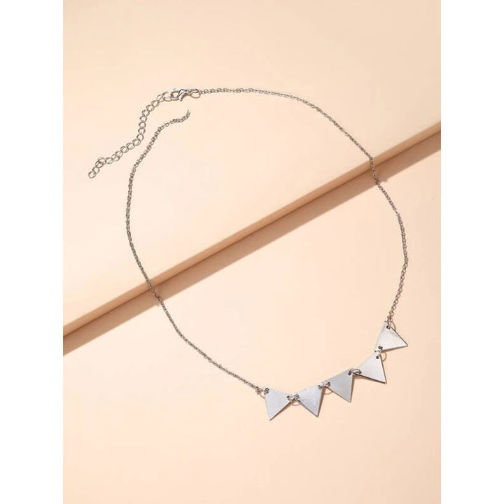 Shein- Geometric Decor Necklace