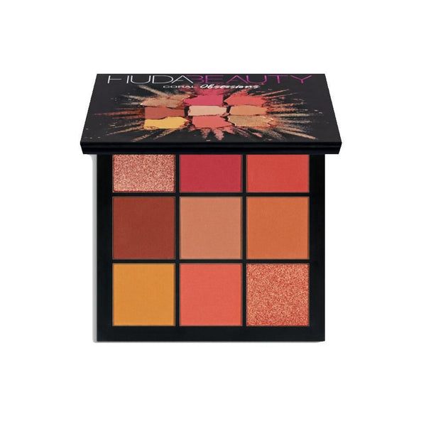 Huda Beauty Obsessions Eyeshadow Palette, Coral