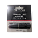 Freedom- Makeup Pro Lipstick Color Obstruction, 3.2g