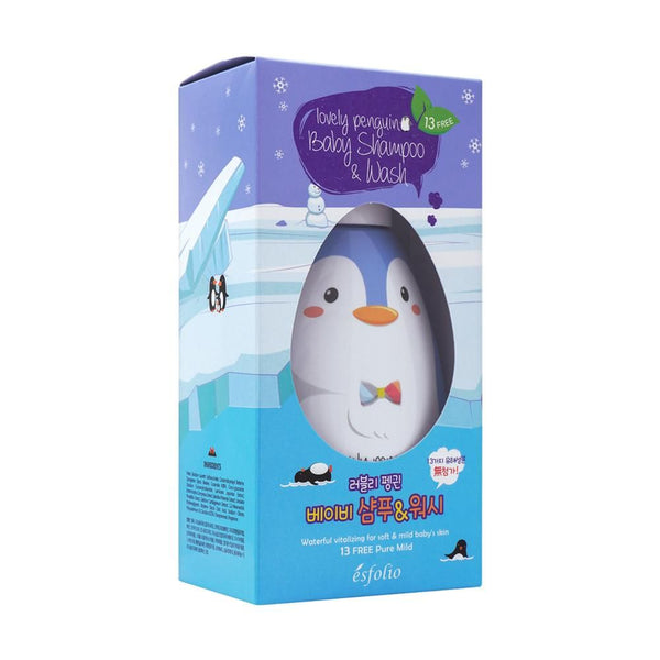 Esfolio- Lovely Penguin Baby Shampoo & Wash 430ml