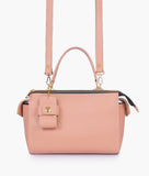 RTW - Peach bowling bag with top-handle