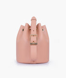 RTW - Peach loop handle bucket bag