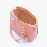 RTW - Peach handbag with flower charm