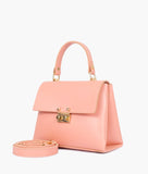 RTW - Peach mini top-handle bag