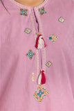 Gul Ahmed Dobby Dyed Embroidered Shirt WGK-CMS-DE-291