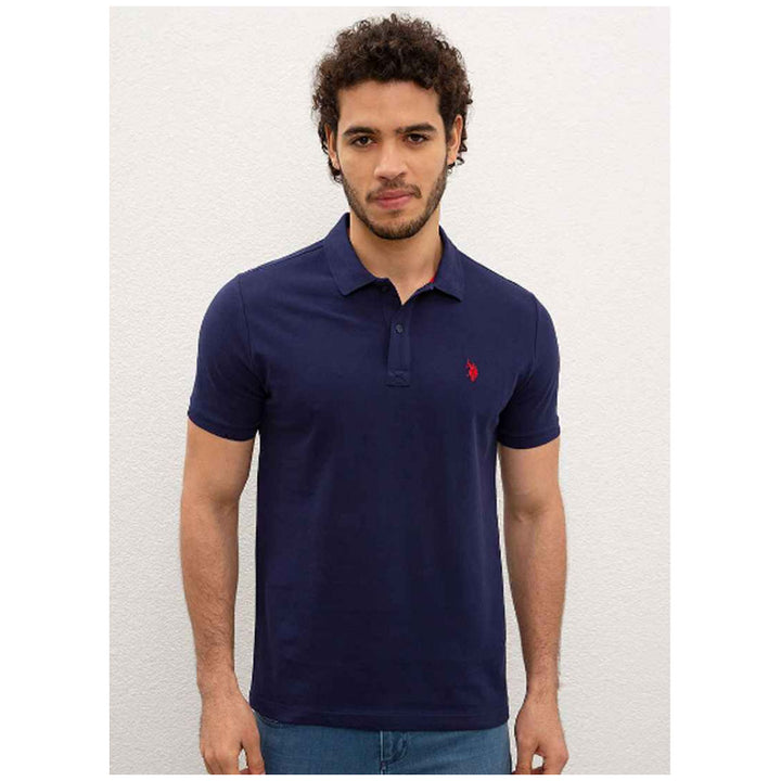 U.S. Polo Assn- Basic Polo T-Shirt- Navy