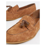 Asos Design- Topman tassel loafers in tan