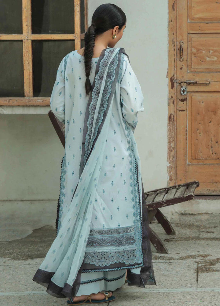 Qalamkar- Embroidered Lawn Suits Unstitched 3 Piece QLM22QD AQ 05 Feroza - Summer Collection