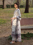 Qline by Qalamkar - Embroidered Lawn Suit Unstitched 3 Piece - AK-01