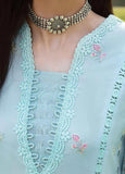 Qline by Qalamkar - Embroidered Lawn Suit Unstitched 3 Piece - AK-06