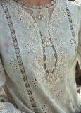 Qline by Qalamkar - Embroidered Lawn Suit Unstitched 3 Piece - AK-12