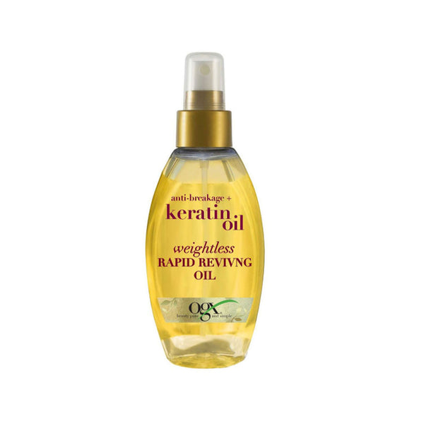 OGX- OIL WEIGHTLESS RAPID REVIVING KERATIN OIL 4OZ/118ML