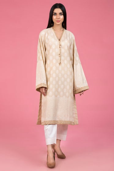 Gul Ahmed- Jacquard Shirt WGK-JQS-DY-096