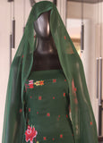 Royal Fashion Exclusive Bamber Chiffon Cross Stitch Center Panel 2 Piece Unstitched RF24BEC-3-204317