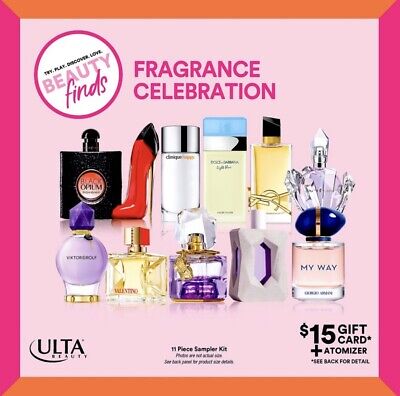 Ulta Beauty - Fragrance Celebration Collection 11 piece Eau De Parfum ...