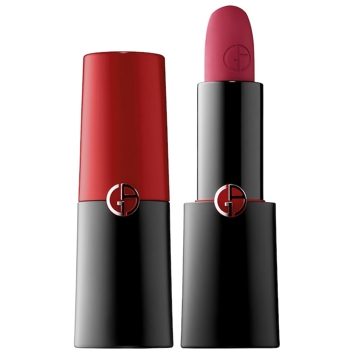 Armani Beauty- Rouge DArmani Matte Lipstick - 201 Nightberry - scarlet red